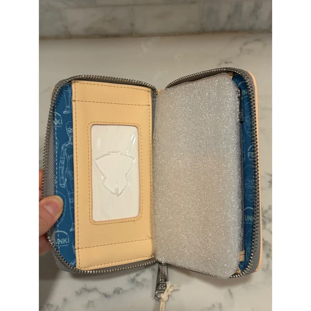 Loungefly M3GAN‎ Cosplay Zip Around Wallet Lenticular Horror Tan MEWA0001 NWT